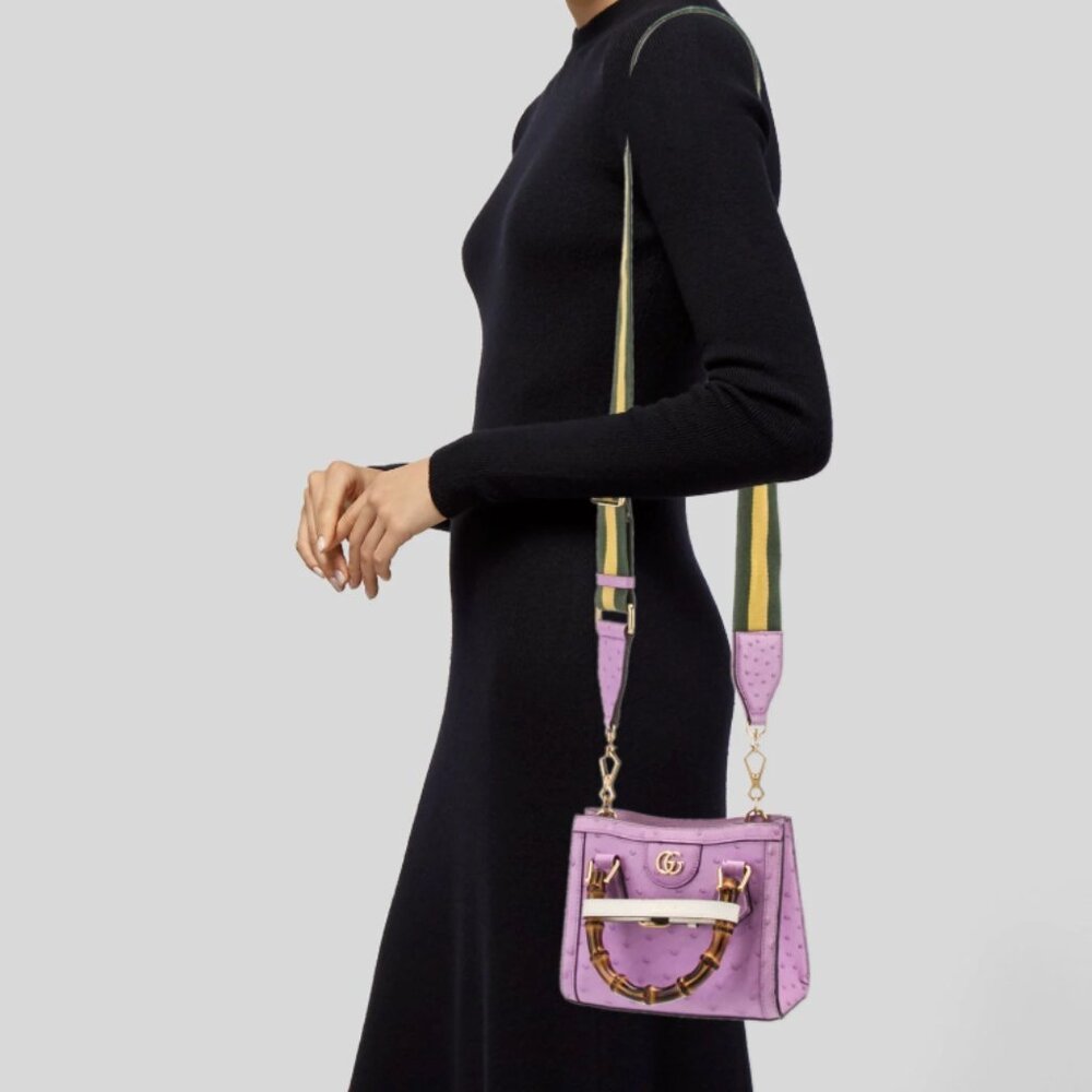 Stunning Gucci Tote Double G Diana Mini, comes with two straps - Picture 5 of 8